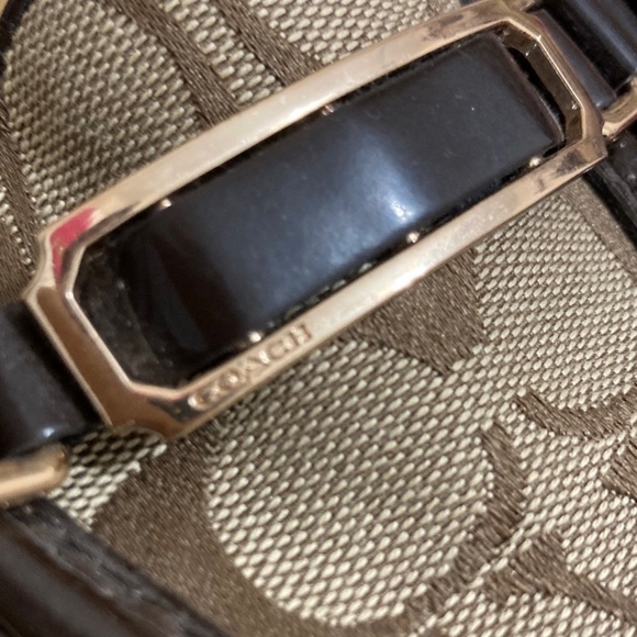 “FLYNN” Coach Signature Canvas Loafers in Khaki and Chestnut! 💥 - Picture 6 of 15